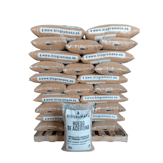 Noyaux d'olives – Biogramasa 70 sachets