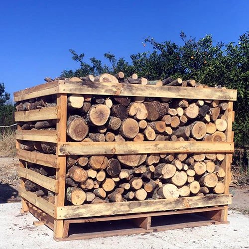 Palette en bois d'olivier 1 mètre cube