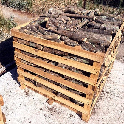 Palette en bois d'olivier 1 mètre cube