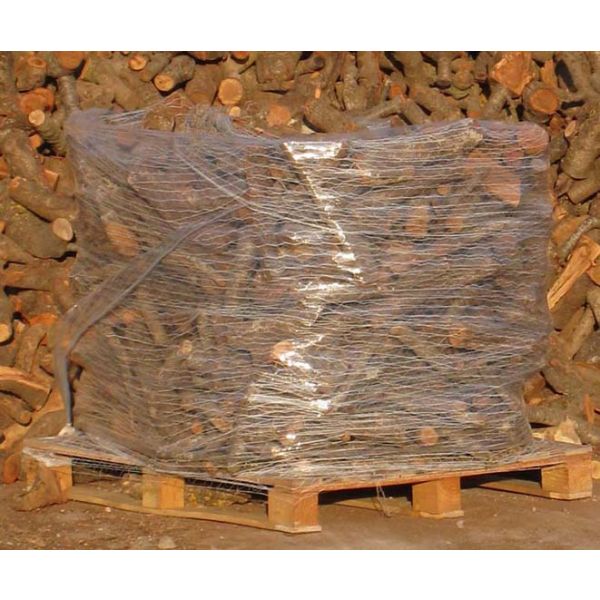 Bois de chauffage en chêne palettisé en vrac
