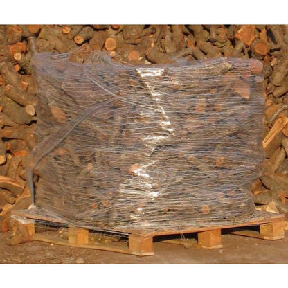 Bois de chauffage en chêne palettisé en vrac