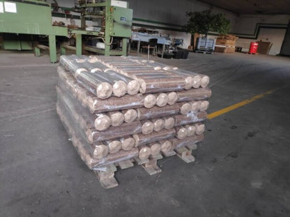 Briquettes de bois – (63 paquets) (environ 430 kg)