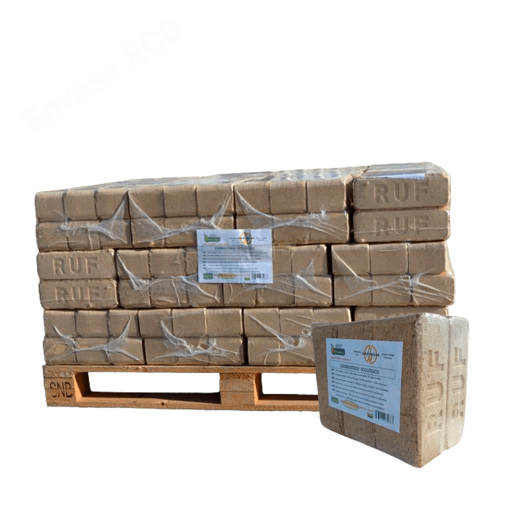 Briquettes RUF – 45 paquets (environ 525 kg)