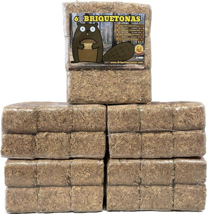Briquettes Beaver – 128 paquets (1150 kg environ)