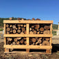 Palette de bois de chauffage en chêne, 1 mètre cube