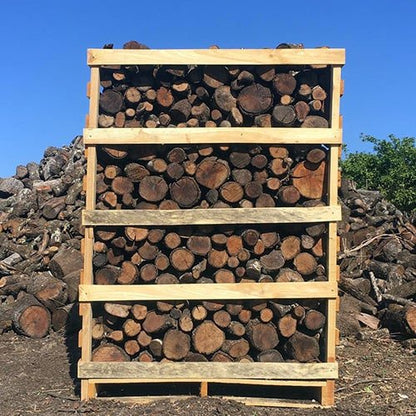 Palette de bois de chauffage en chêne, 2 mètres cubes