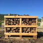 Palette de bois de chauffage mélangé 1 mètre cube