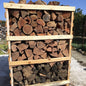 Palette de bois de chauffage mélangé 2 mètres cubes