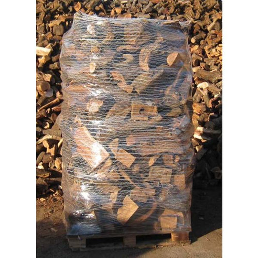 Bois palettisé en vrac pour poêles