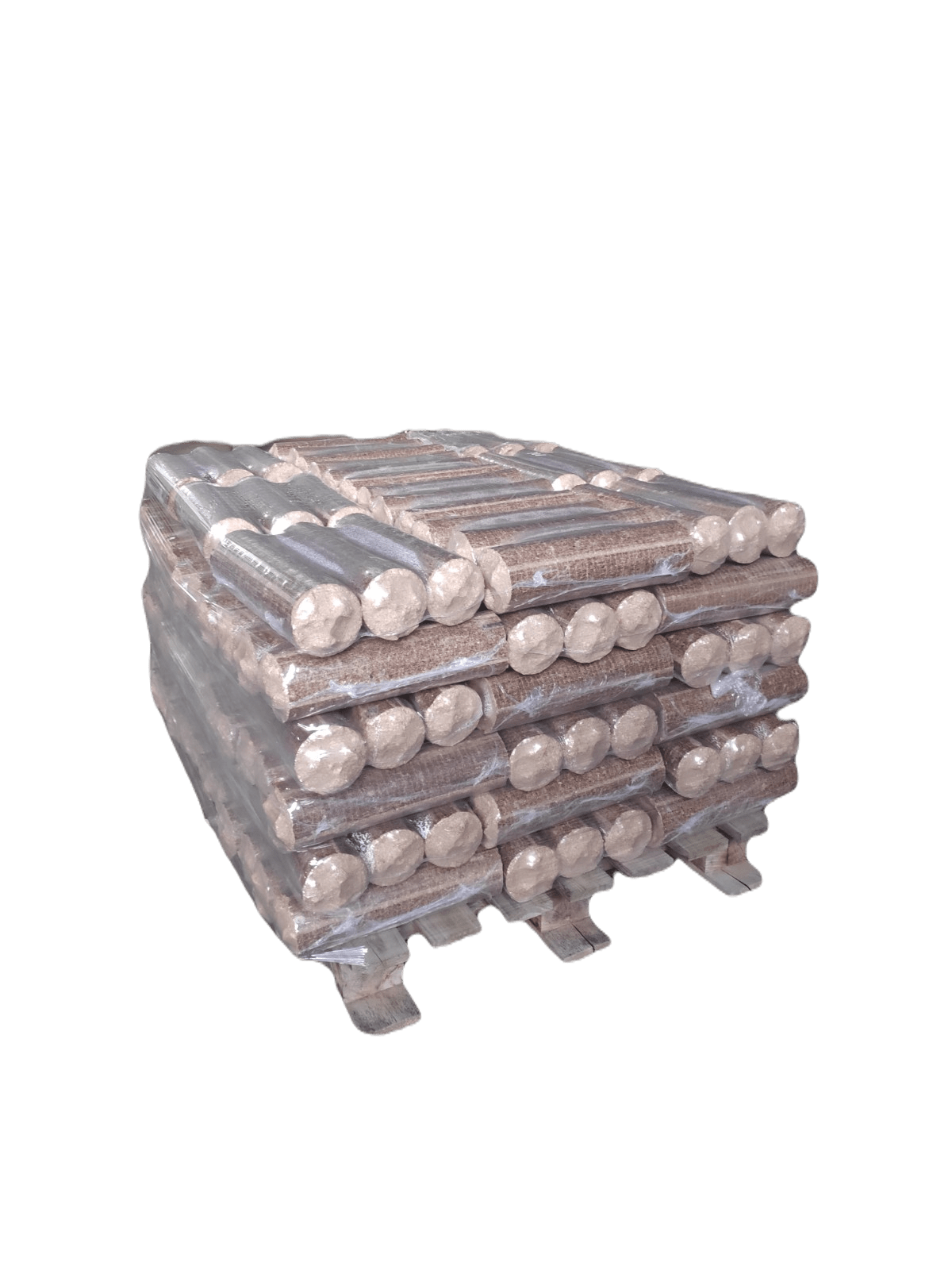 Briquettes de bois – (63 paquets) (environ 430 kg)